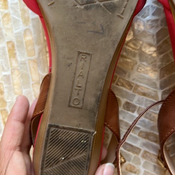 Rialto Red Suede Shoes - Picture 6 of 6